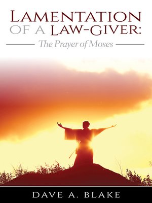 cover image of Lamentation of a Law-Giver